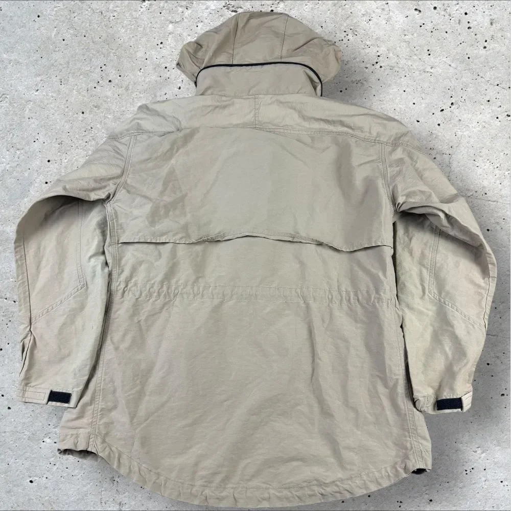 VTG Polo Sport Ralph Lauren Hooded Safari‎ Jacket Men's Small Gorpcore 90s